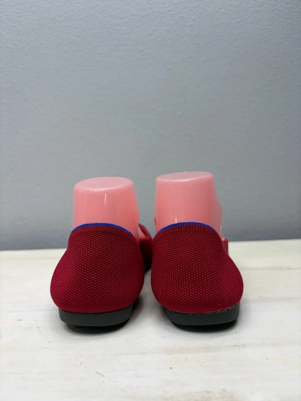 Rothy’s Red Pointed Flats Size 8.5